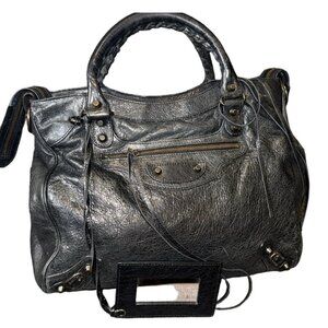Black Balenciaga City Bag